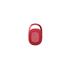 Caixa de Som JBL Clip 4, Bluetooth, 5W, à Prova D'Água, Vermelho