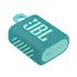 Caixa de Som JBL GO 3, Bluetooth 5.1, à Prova D'Água IP67, Verde Água