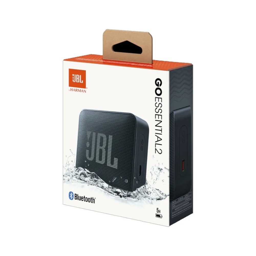 Caixa de som JBL GO Essential 2, Bluetooth, 5h, IP67, Preto
