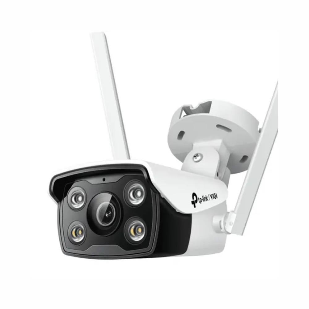 Câmera de Segurança Bullet TP-Link VIGI C340-W, 4 MP Full-Color Wi-FiBanda Larga, Detecção Inteligente, Branco