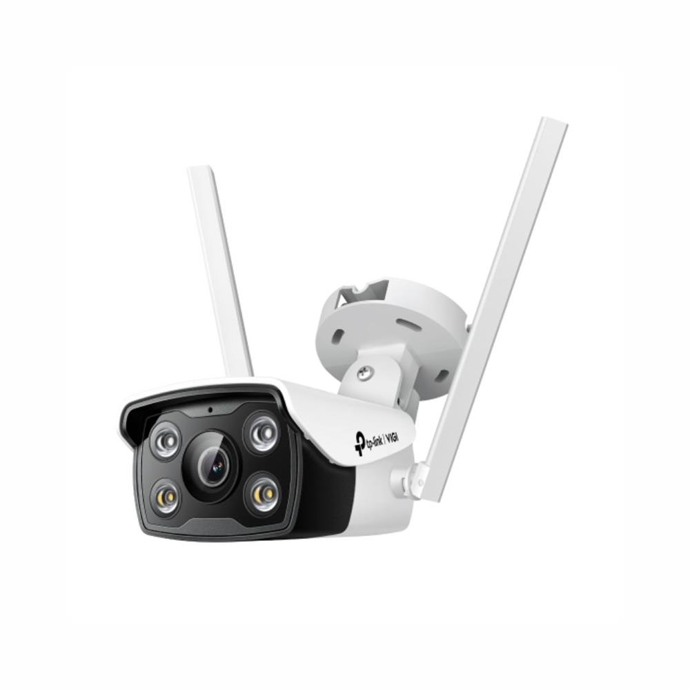 Câmera de Segurança Bullet TP-Link VIGI C340-W, 4 MP Full-Color Wi-FiBanda Larga, Detecção Inteligente, Branco