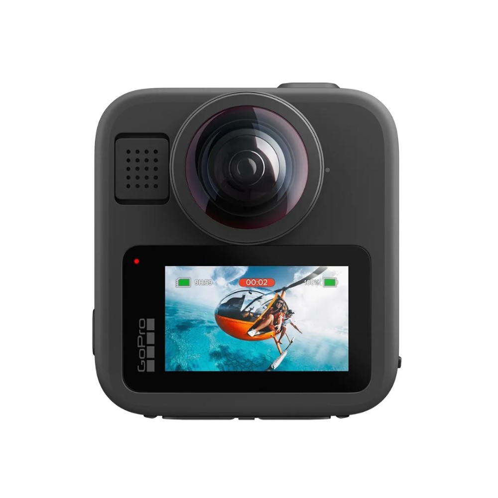 Câmera de Ação GoPro MAX2 360° 8K 29MP Wi-Fi 6 Bluetooth 5.3 À Prova d'Água Preto