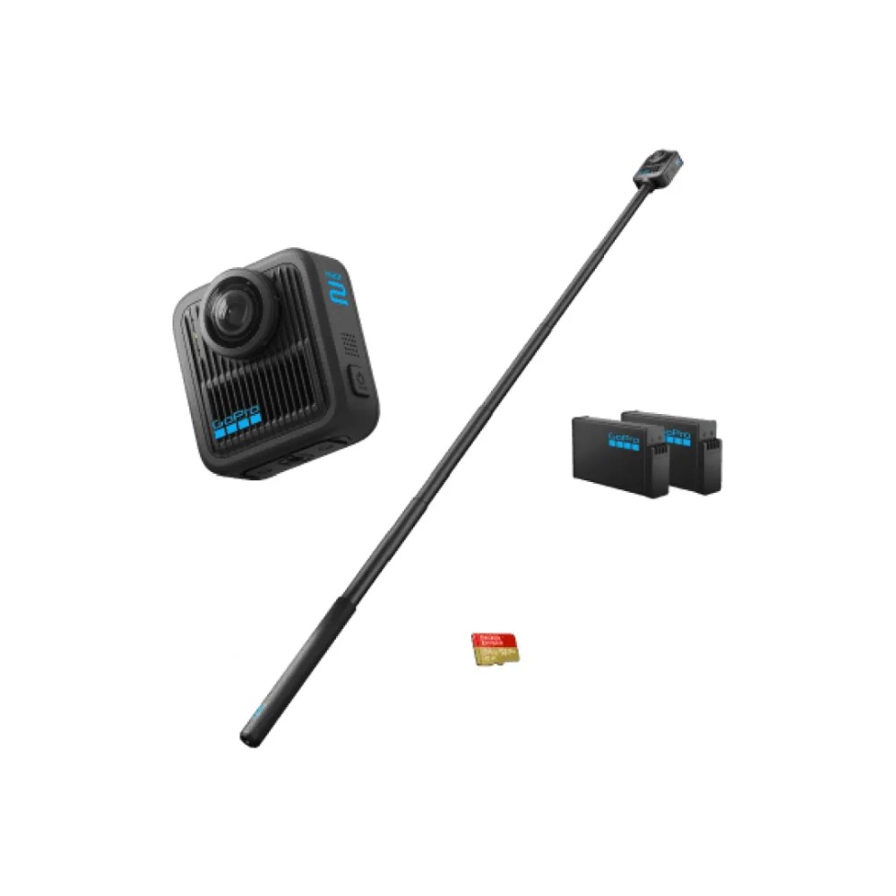 Câmera de Ação GoPro MAX2 360° 8K 29MP Wi-Fi 6 Bluetooth 5.3 À Prova d'Água Preto