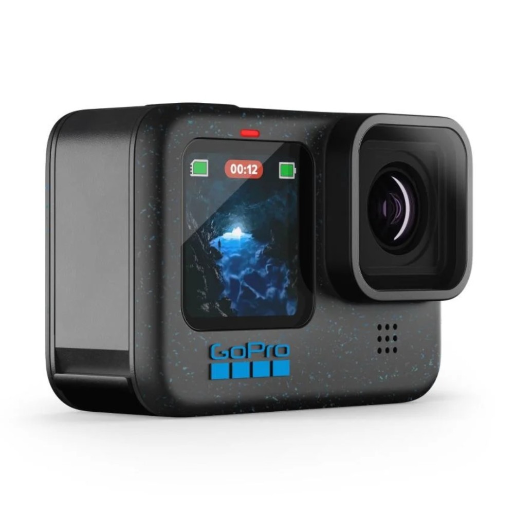 Câmera de Ação GoPro HERO12 Black, 27 MP, Vídeo 5.3K60, HyperSmooth 6.0, HDR, Wi-Fi, Bluetooth, À Prova d'Água