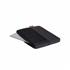 Capa para notebook Trust Lisboa 13.3", Ecológica, Leve, Fina, Proteção Acolchoada, Fechamento em Zíper, Interior Macio, Sustentável, Preto