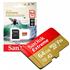 Cartão de Memória SanDisk Extreme MicroSD, 64GB, Classe 10, com Adaptador SD
