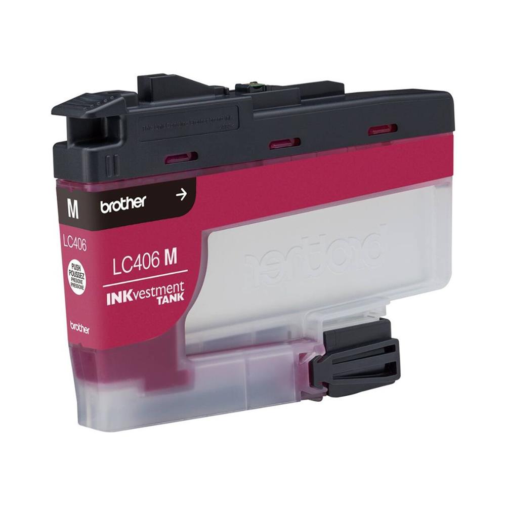 Cartucho de Tinta Brother LC406MS Magenta