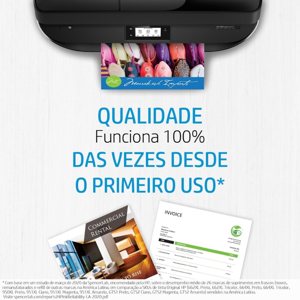 Cartucho de Tinta HP, 668 Original, Preto, 4ml, Até 120 Páginas, CTCHP0230