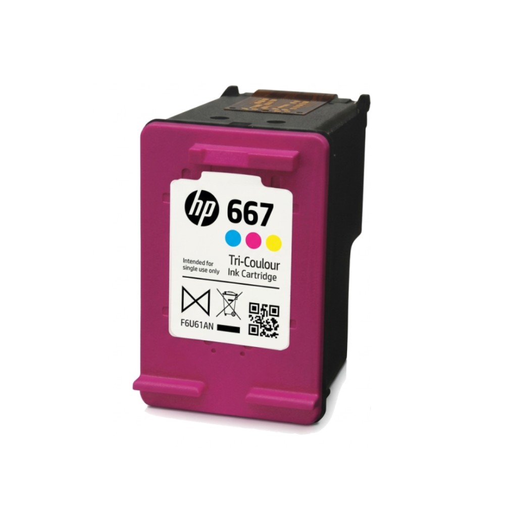 Cartucho HP 667 3YM78AB colorido