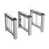 Catraca Swing Hikvision, DS-K3B220LX-L/PG-DP65, Lado Esquerdo, 65cm, Controle de Acesso, 4 Sensores IR, Aço Inox