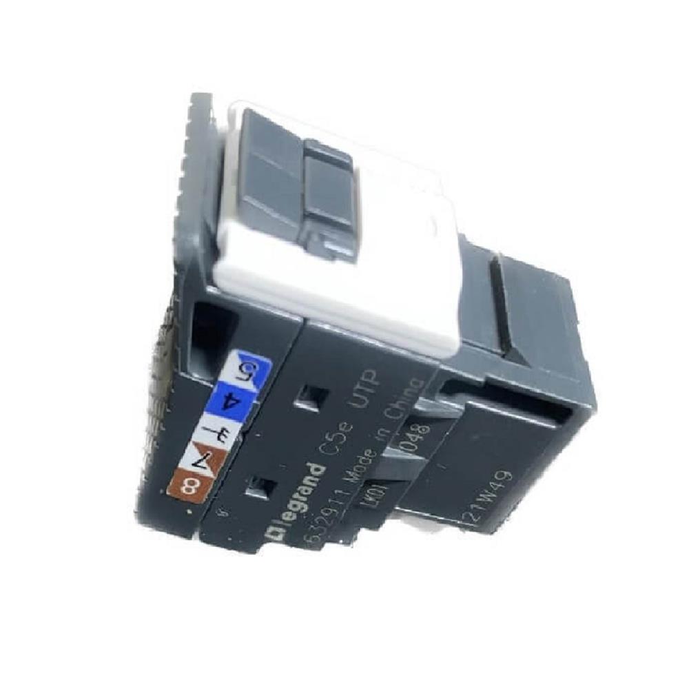 Conector Fêmea Legrand CAT5E, RJ45, UTP, C/24
