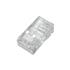 Conector RJ45 Cat 5e, Furukawa SohoPlus 35050220, Pacote com 100 unidades, Transparente