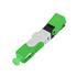 Conector Rápido SC/APC Click Fibra Óptica FTTH Reutilizável Shoreline