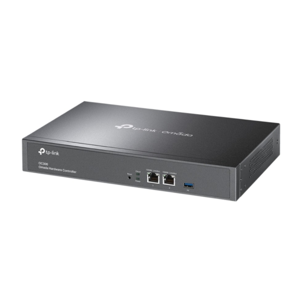 Controlador de Rede TP-Link, Gerenciamento Centralizado Omada SDN, 2 Portas Gigabit, USB 3.0, Preto, OC300