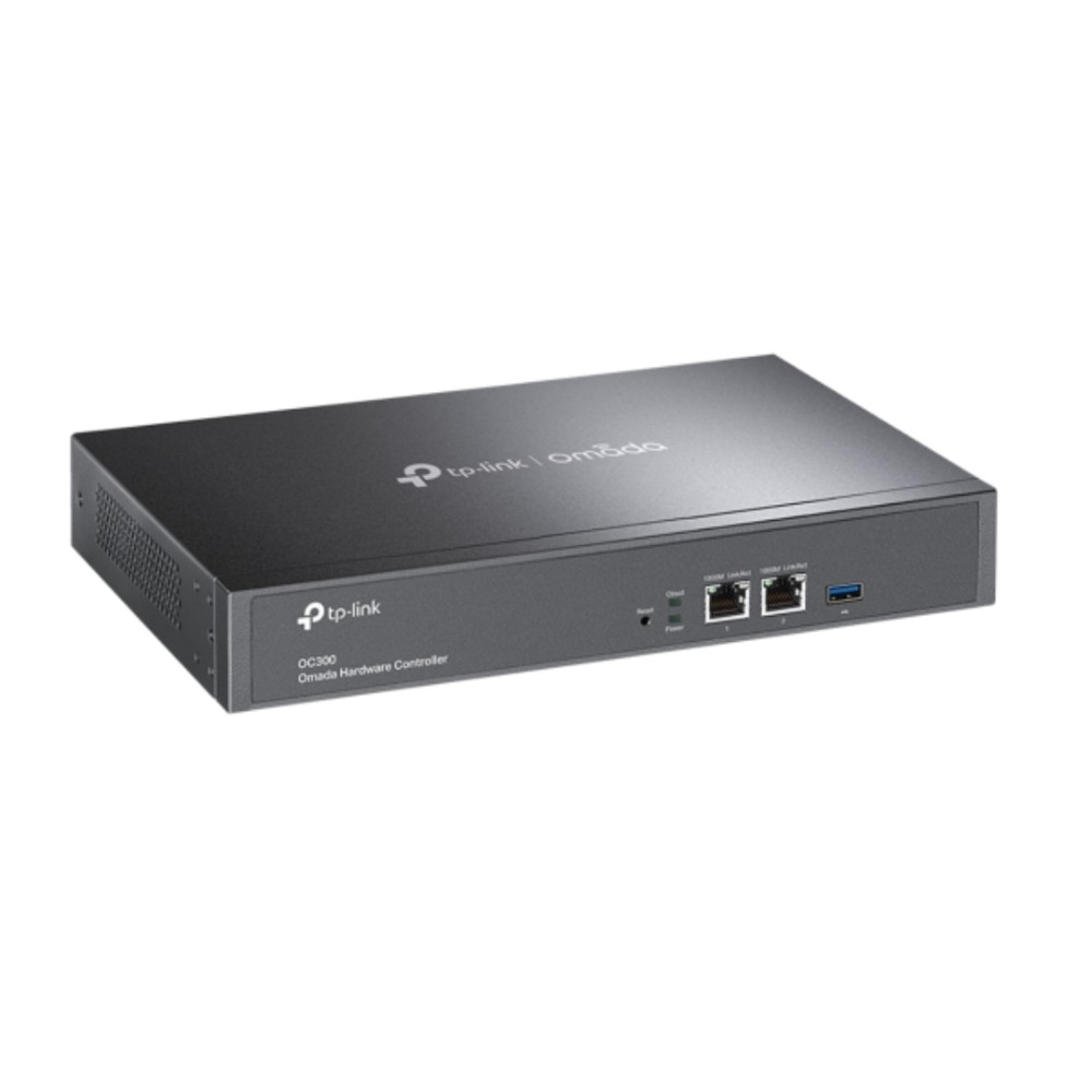 Controlador de Rede TP-Link, Gerenciamento Centralizado Omada SDN, 2 Portas Gigabit, USB 3.0, Preto, OC300