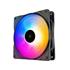 Cooler para Gabinete DeepCool RF120 FS, LED Rainbow, 120mm, Preto