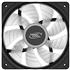 Cooler para Gabinete DeepCool RF120W, Led White, 120mm, Preto e Branco
