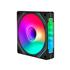 Cooler Fan Gamer Liketec Enigma, ARGB, 120mm, Reverse, Preto - LF-UNARGB-ENIGMA-2104