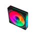 Cooler Fan Gamer Liketec Enigma, ARGB, 120mm, Reverse, Preto - LF-UNARGB-ENIGMA-2104