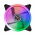 Cooler Fan K-mex AA-FAF1 Rainbow 120 mm, Baixo Ruído, Alta Refrigeração, 4-Pinos