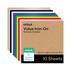 Cricut Value Iron-On, Rainbow Sampler (30,5 cm x 30,5 cm, 10 folhas) – HTV (vinil de transferência por calor)