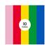 Cricut Value Iron-On, Rainbow Sampler (30,5 cm x 30,5 cm, 10 folhas) – HTV (vinil de transferência por calor)