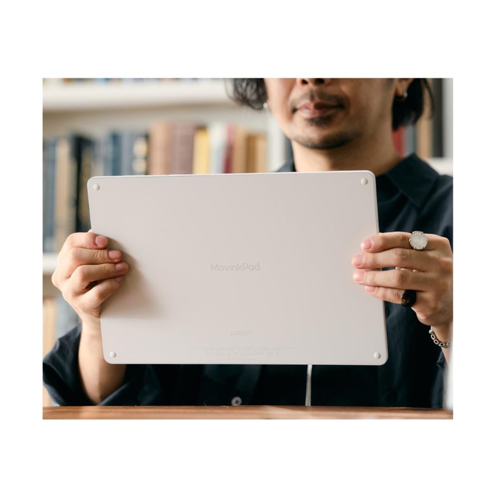Tablet Android Wacom MovinkPad Pro 14, Tela OLED 14” 3K 120Hz, 256GB, Android 15, Cinza