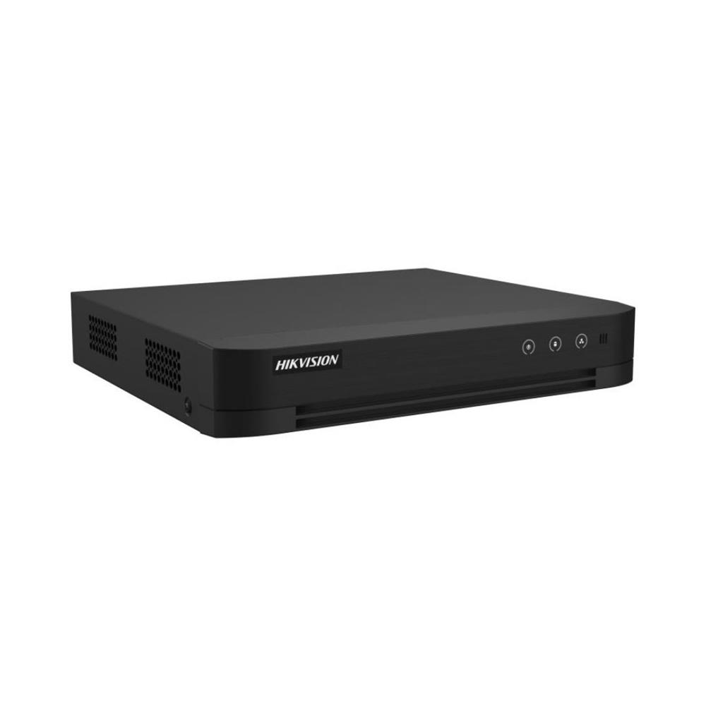DVR Hikvision DS-7204HGHI-M1/T, 4 Canais, H.265+, HDMI, VGA, 1 SATA, Rede, Full HD