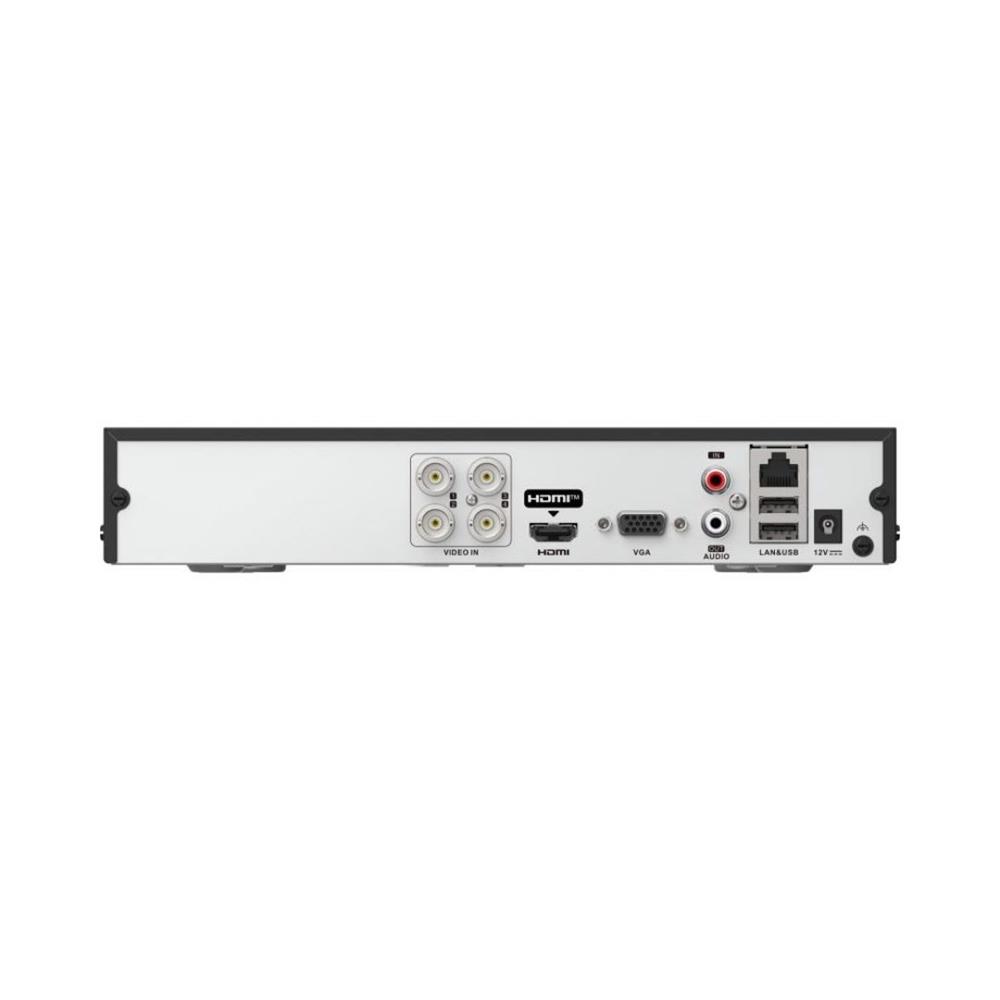 DVR Hikvision DS-7204HGHI-M1/T, 4 Canais, H.265+, HDMI, VGA, 1 SATA, Rede, Full HD