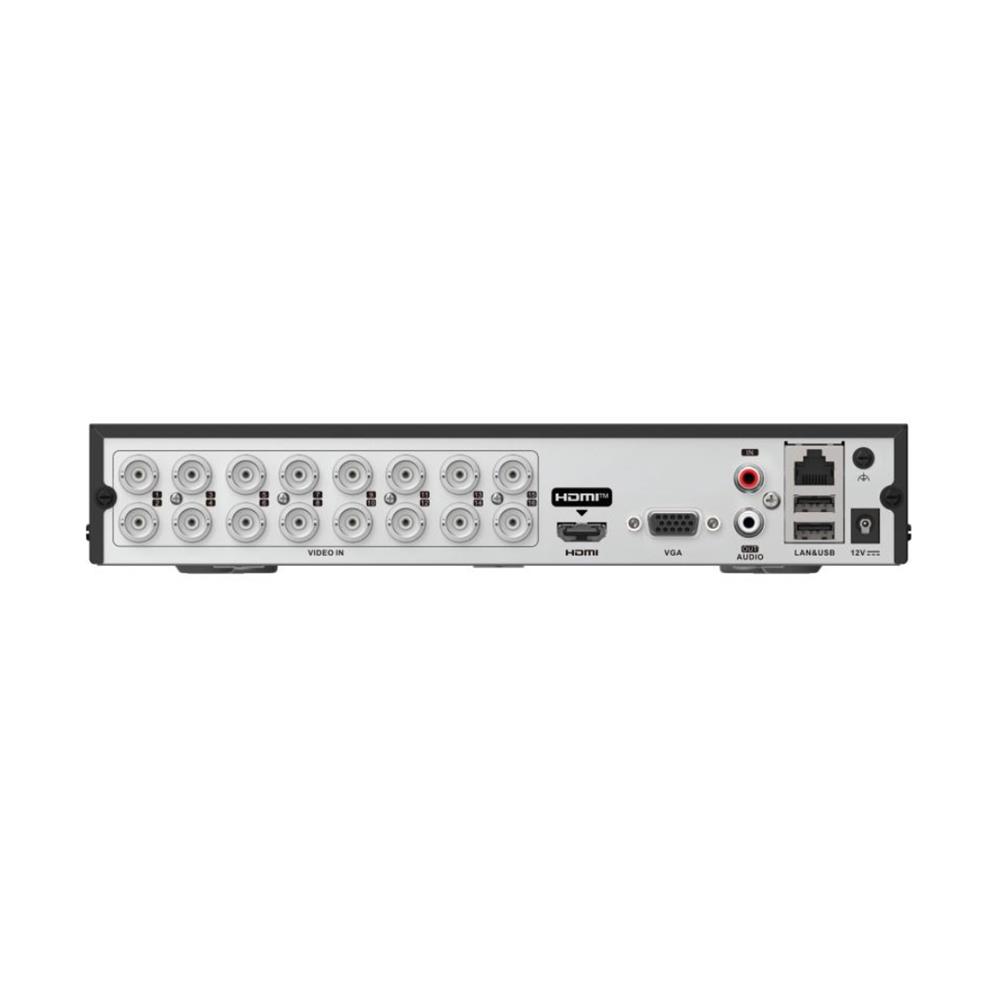DVR Hikvision HiLook DVR-216Q-M1/T, 16 Canais BNC, H.265 Pro+, 1080p Lite, HDMI 4K, Preto