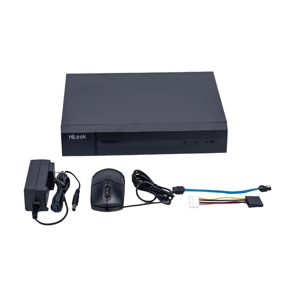 DVR Hilook by Hikvision, DVR-208Q-M1, 8 Canais, Multi HD, H.265+, 4MP Lite, HDMI, VGA, Compacto