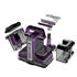 Extratora Portátil WAP Spot Cleaner W3, 1450W, 3 em 1, Proteção IPX4, 220V, Cinza e Roxo