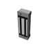 Fechadura de Eletroímã AGL AL600, 12V, Anti Arrombamento, Alumínio, Fechamento Silencioso, Cinza