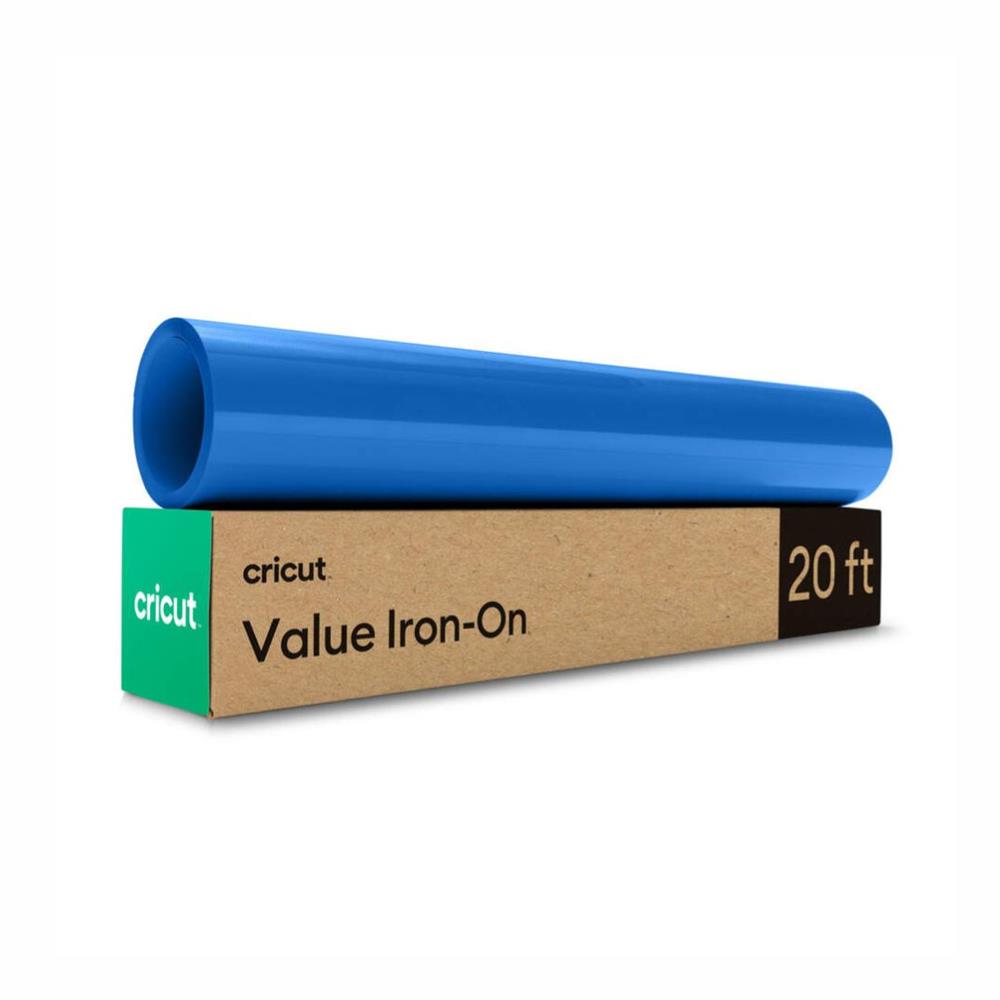 Filme de Recorte Cricut Value, 1 Rolo (30,5 cm x 6 m), Azul