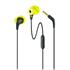 Fone de Ouvido JBL Endurance Run, 3.5mm, com Microfone, In-ear, Preto e Amarelo