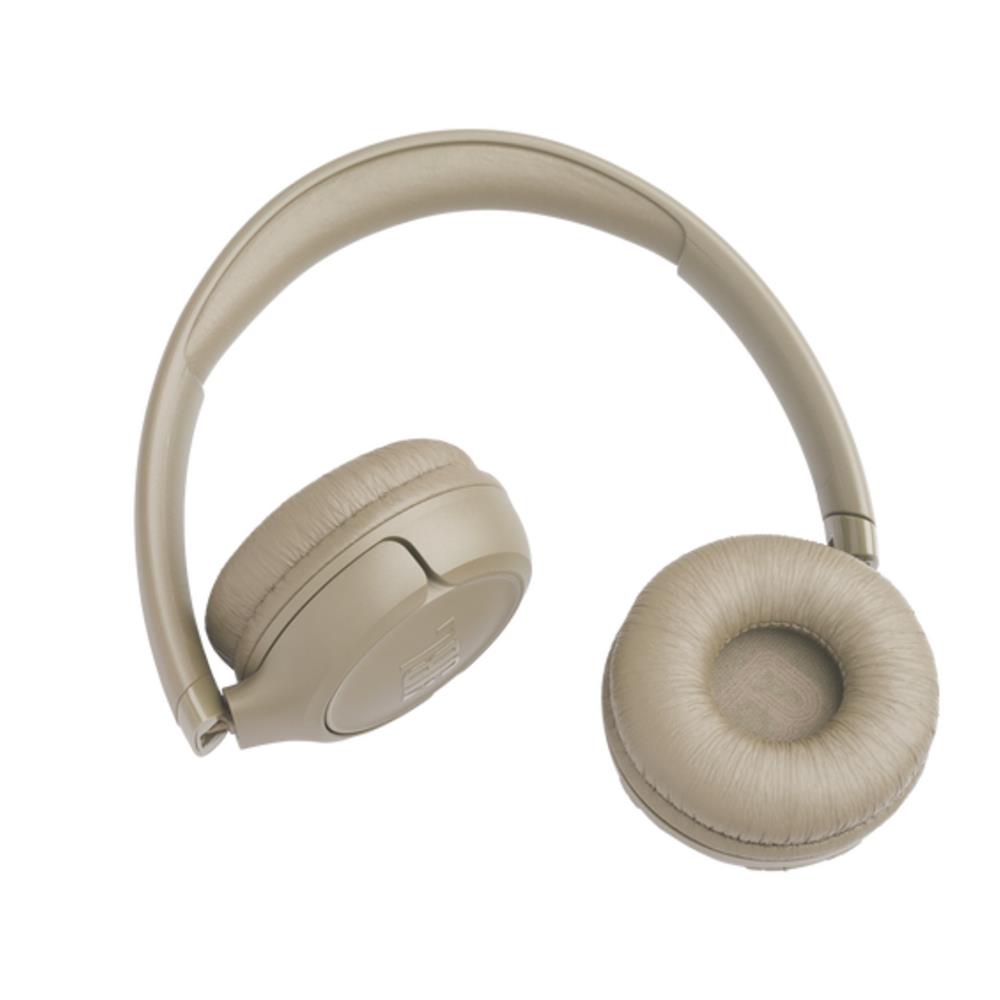 Fone de Ouvido com Fio JBL Tune 530BT, On-Ear, Drivers 33mm, Conector P2 3,5mm, Microfone Integrado, Bege