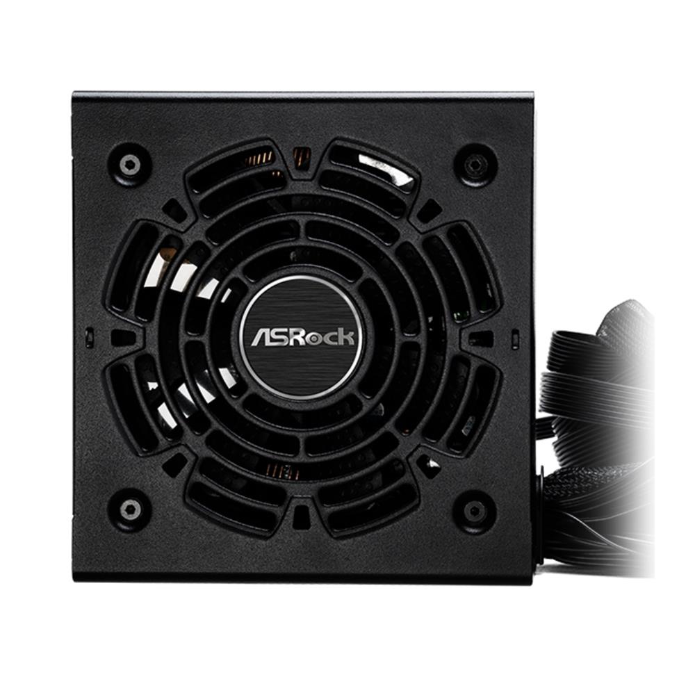 Fonte ASRock Challenger CL-750G, 750W, 80 Plus Gold, ATX 3.1, PCIe 5.1, PFC Ativo, 120mm, Preto