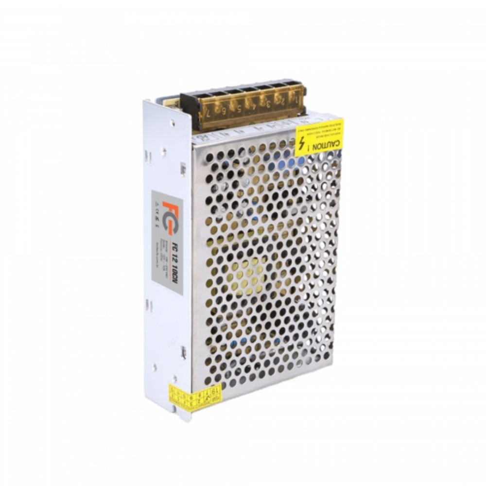 Fonte Chaveada Colmeia, FC Fontes, 12V, 10A, 120W, Bivolt 127/220V, FC1210CN