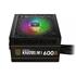 Fonte Gamdias Kratos M1 RGB, 600W, 80 Plus Bronze, PFC Ativo, Preto