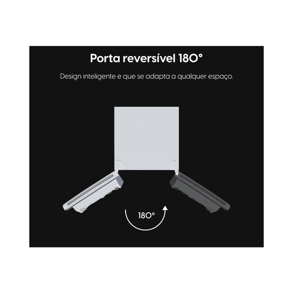 Frigobar Elgin 47 Litros, Porta Reversível e Compartimento Extra Frio, Branco, BAFN047D2NA