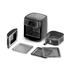 Fritadeira Elétrica Air Fryer Oven Digital Black Inox WAOD2 WAP, 220V, 12L, 2000W, Timer, Painel Digital, Antiaderente GrayStone, Preto