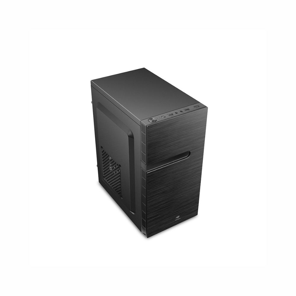 Gabinete C3Tech Micro ATX, Mid Tower, Com Fonte 200W, Preto
