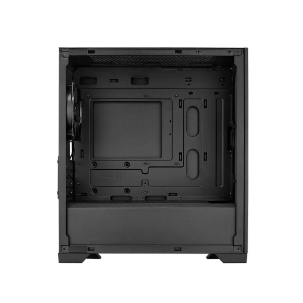 Gabinete Cooler Master Elite 301 Lite, Micro-ATX, vidro temperado, cobertura PSU, Preto
