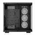 Gabinete Gamer DeepCool CH780, Full Tower, Vidro Temperado, Sem Fonte, Com 3 Fans, RGB, Preto