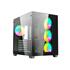 Gabinete Gamer C3Tech Aquarius, Mid Tower, Vidro Temperado, ATX, Black, Sem Fonte, Sem Fan