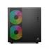 Gabinete Gamer C3Tech Aquarius, Mini Tower, Vidro Temperado, M-ATX, Black, Sem Fonte, Sem Fan