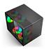 Gabinete Gamer C3Tech Aquarius, Mini Tower, Vidro Temperado, M-ATX, Black, Sem Fonte, Sem Fan