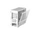 Gabinete Gamer DeepCool CH360 Digital WH, ARGB, Mini Tower, Display Digital, Vidro Temperado, Sem Fonte, Com 3 Fans, Branco
