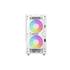 Gabinete Gamer DeepCool CH360 Digital WH, ARGB, Mini Tower, Display Digital, Vidro Temperado, Sem Fonte, Com 3 Fans, Branco
