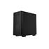 Gabinete Gamer DeepCool CH360 Digital, ARGB, Mini Tower, Display Digital, Vidro Temperado, Sem Fonte, Com 3 Fans, Preto